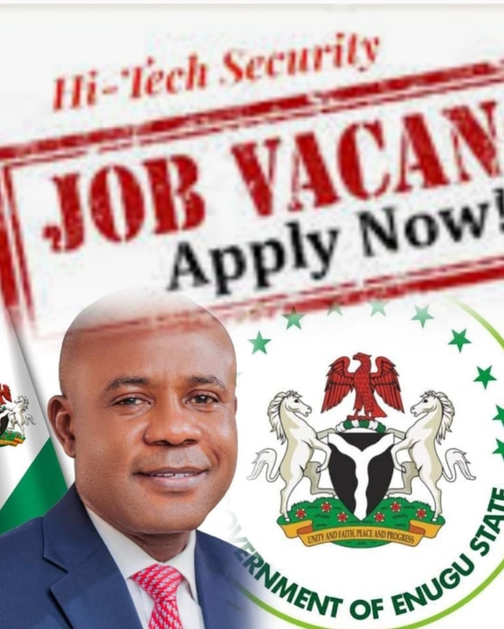Latest Job Vacancies In Enugu state: Mbah announces recruitment in High-tech Security